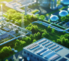 Industries - Energy - mobile - Navigating the new energy landscape. A green energy plant