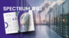 Spectrum Article #83 featuring data center energy systems, with server racks and a magazine spread on AI-driven, power-constrained digital infrastructure.