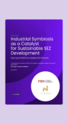 White paper cover titled “Industrial Symbiosis as a Catalyst for Sustainable SEZ Development”