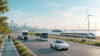 Ai generated Image for public transoprtation, energy and smart mobility