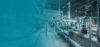 Car Factory 3D Concept: Automated Robot Arm Assembly Line Manufacturing High-Tech Green Energy Electric Vehicles. Automatic Construction, Building, Welding Industrial Production Conveyor.